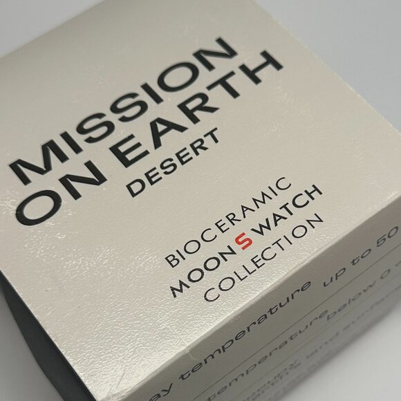 Omega x Swatch MoonSwatch Mission On Earth “Desert” – Full Set – Excellent - Picture 4 of 8